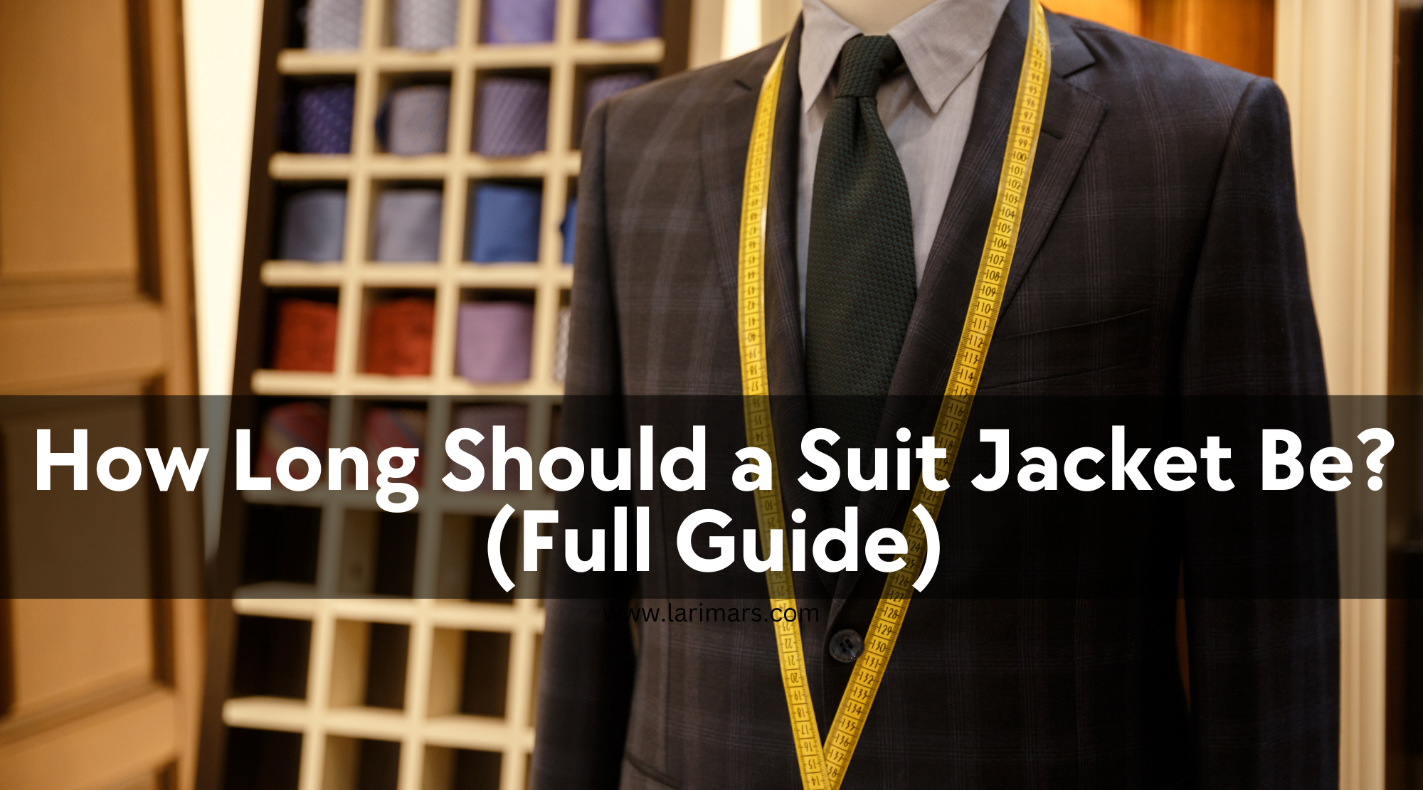 How Long Should a Suit Jacket Be