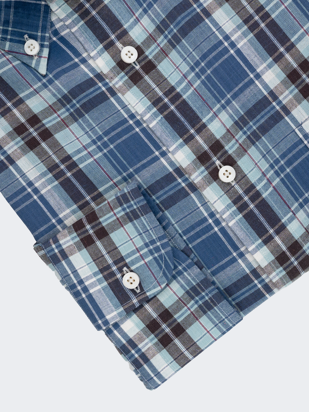 Blue Madras Check