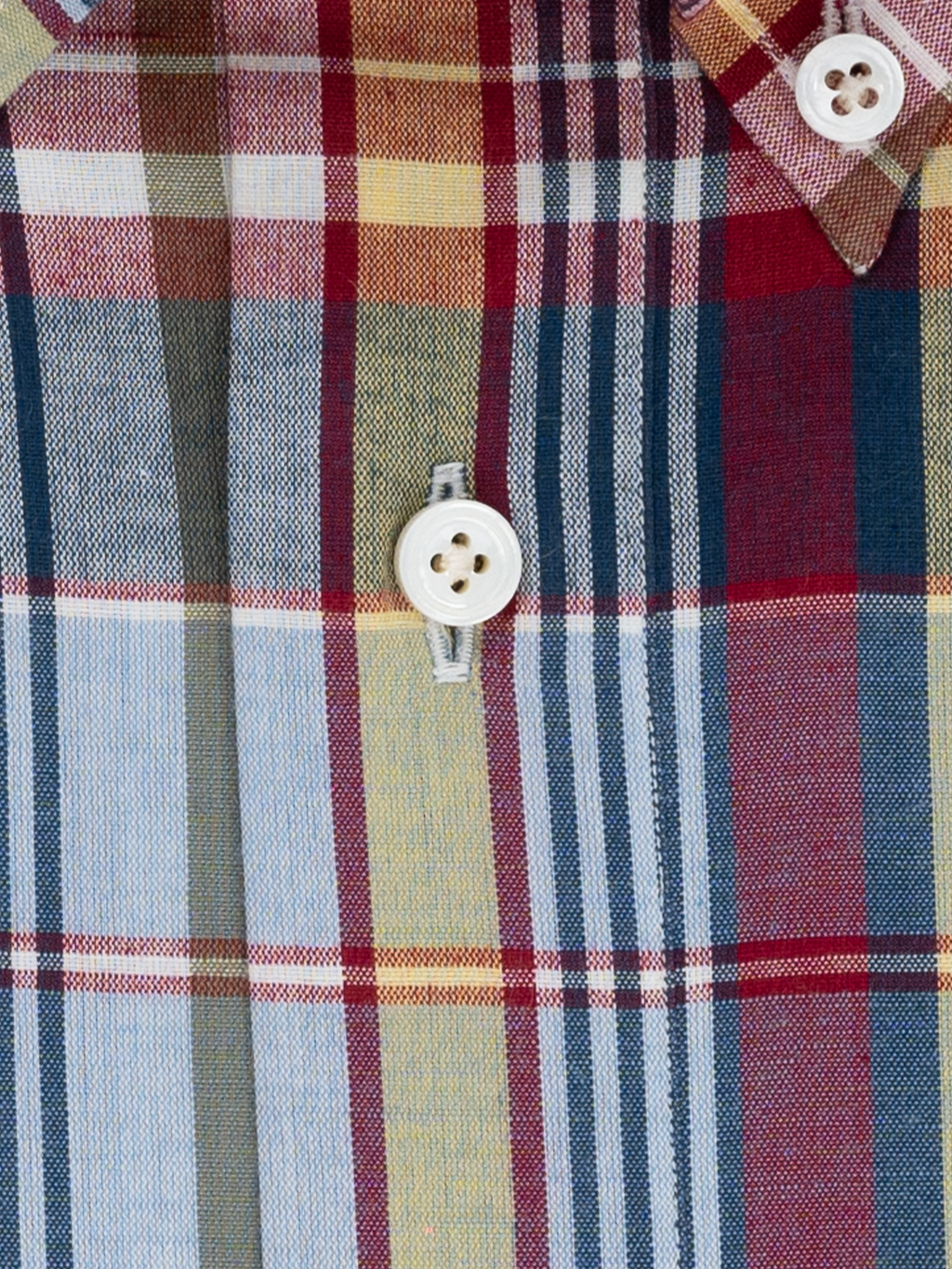 Red & Mustard Madras Check