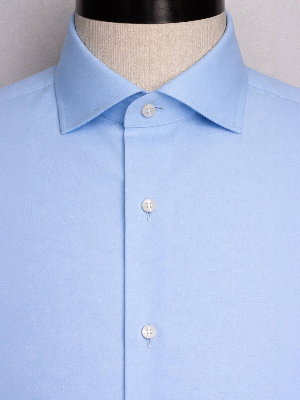 Sky Blue Poplin | Cotton Shirt