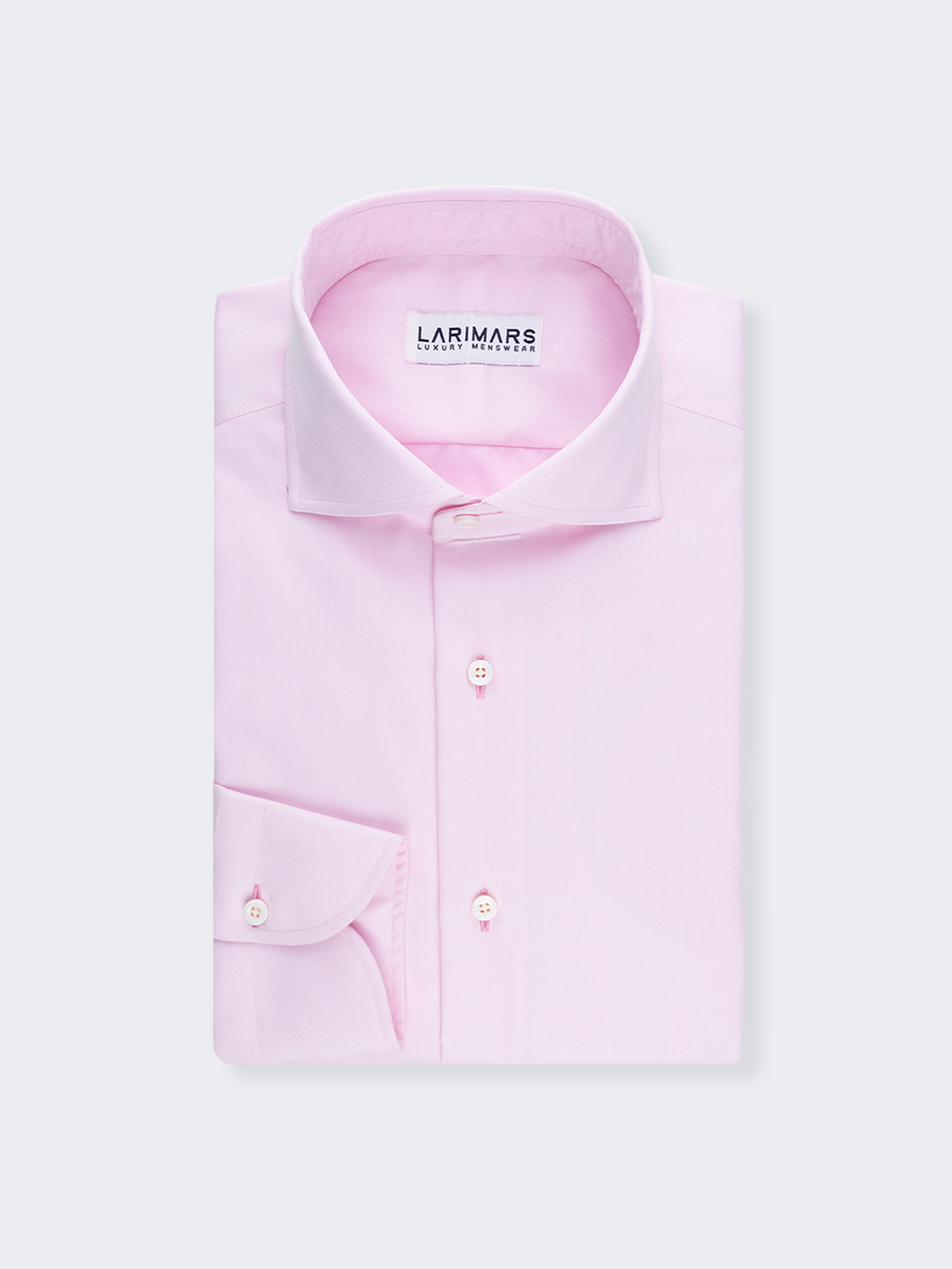 Pink Fine Twill | Wrinkle Resistant