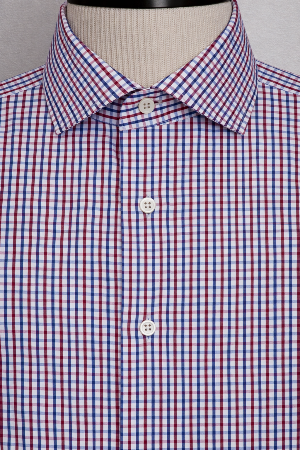 Blue & Red Tattersall Check