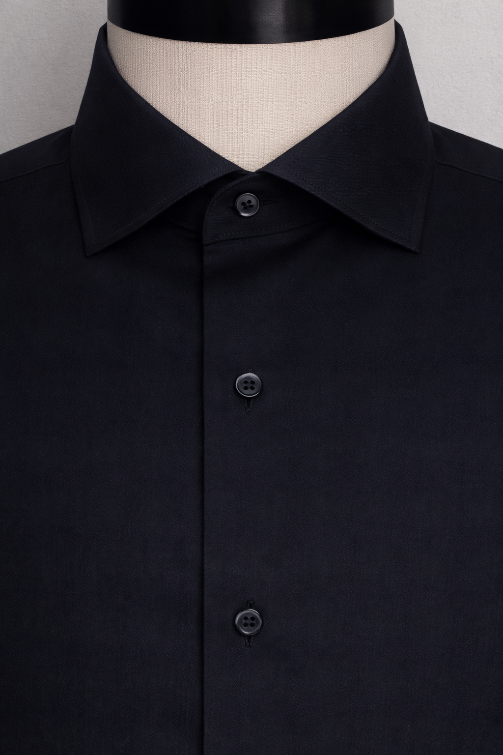 Black Poplin | Cotton Shirt