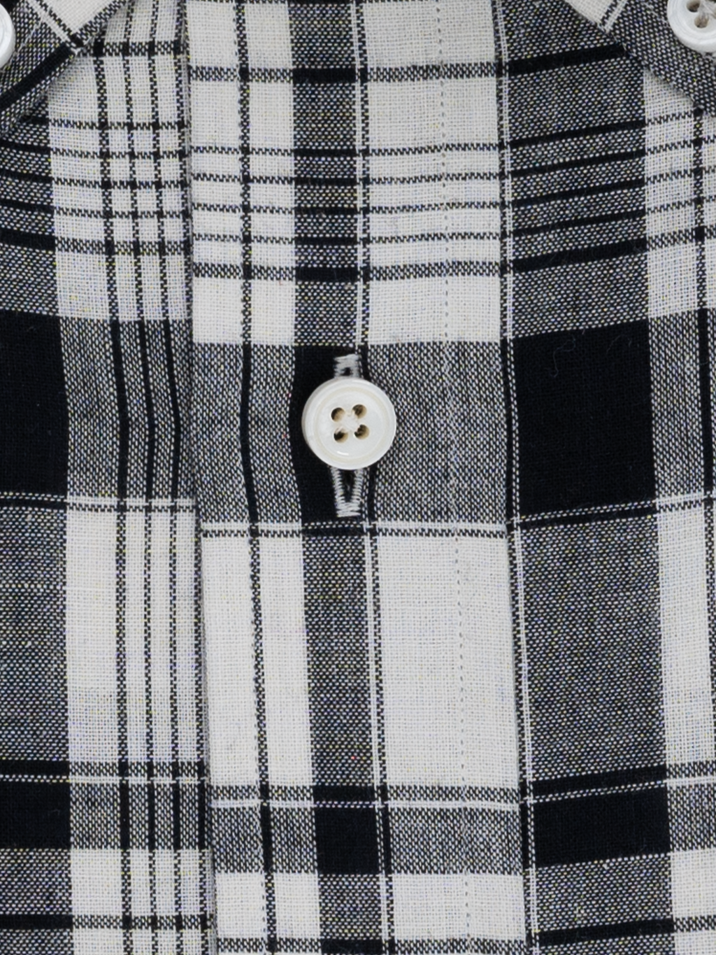 Black & White Madras Check