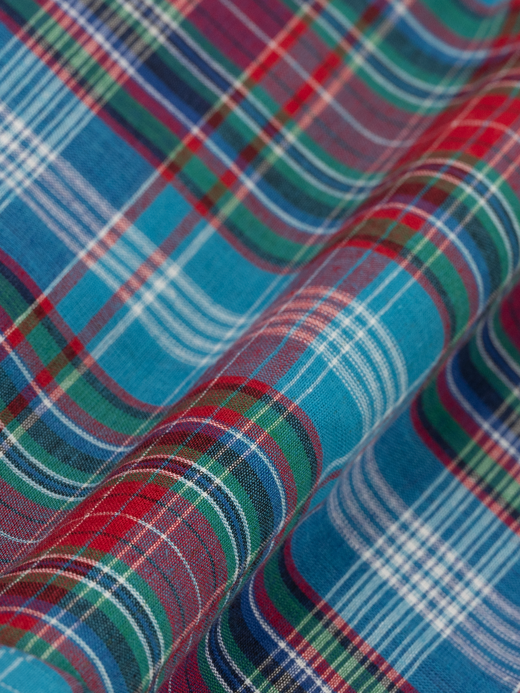 Red & Blue Madras Check