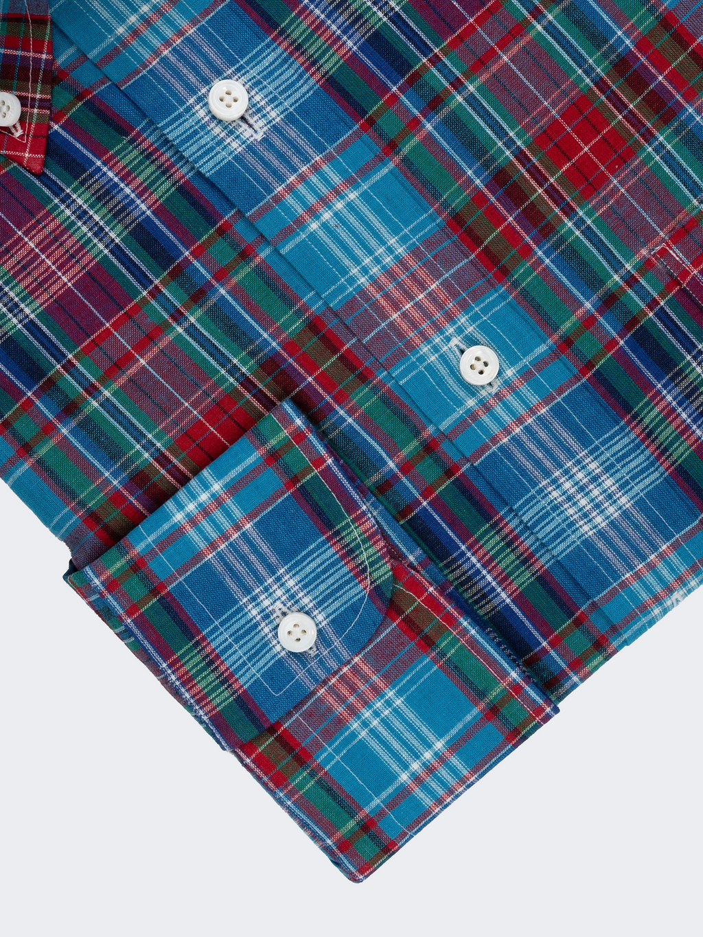 Red & Blue Madras Check