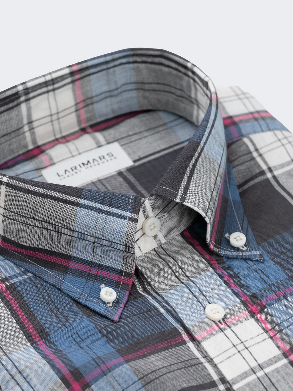 Blue & Grey Madras Check