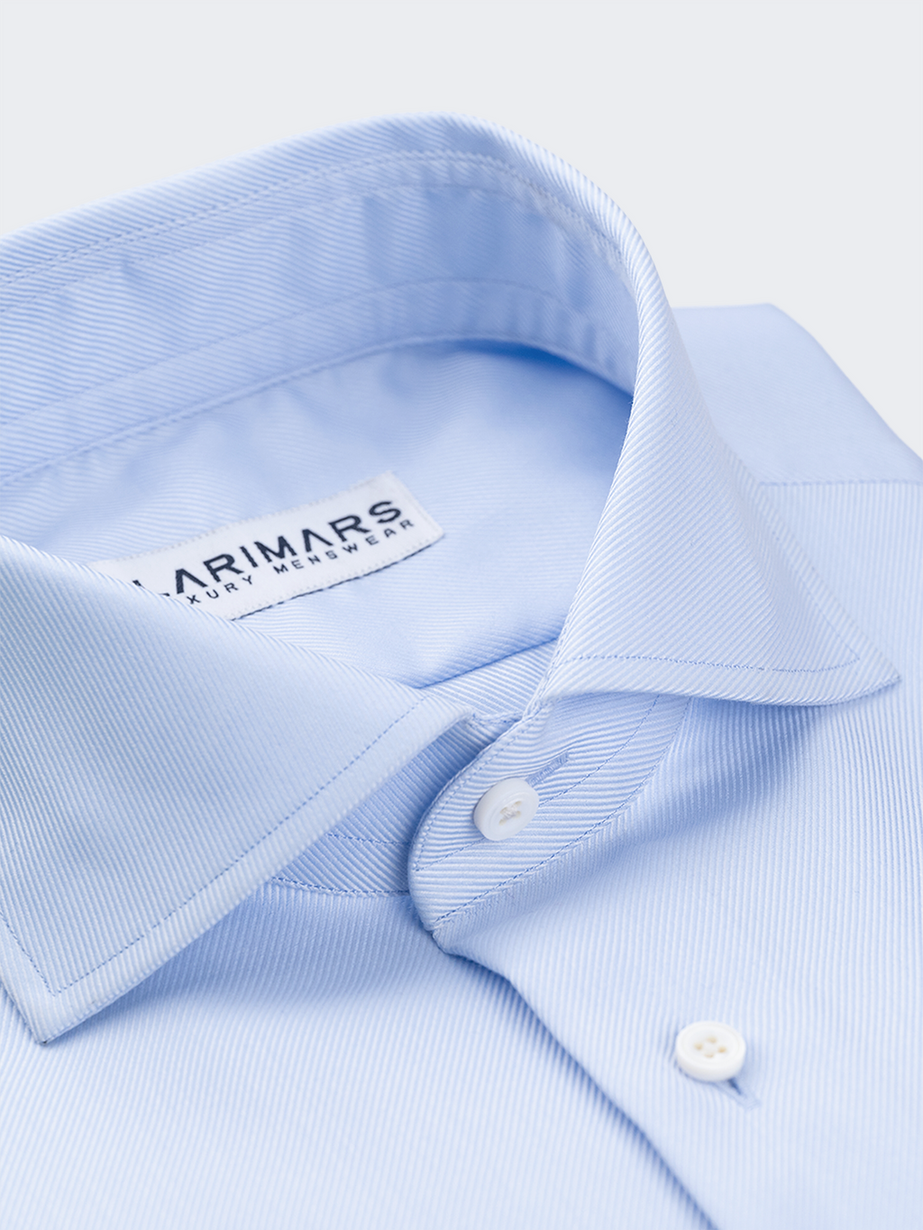 Hellblauer Royal Twill | Knitterfrei
