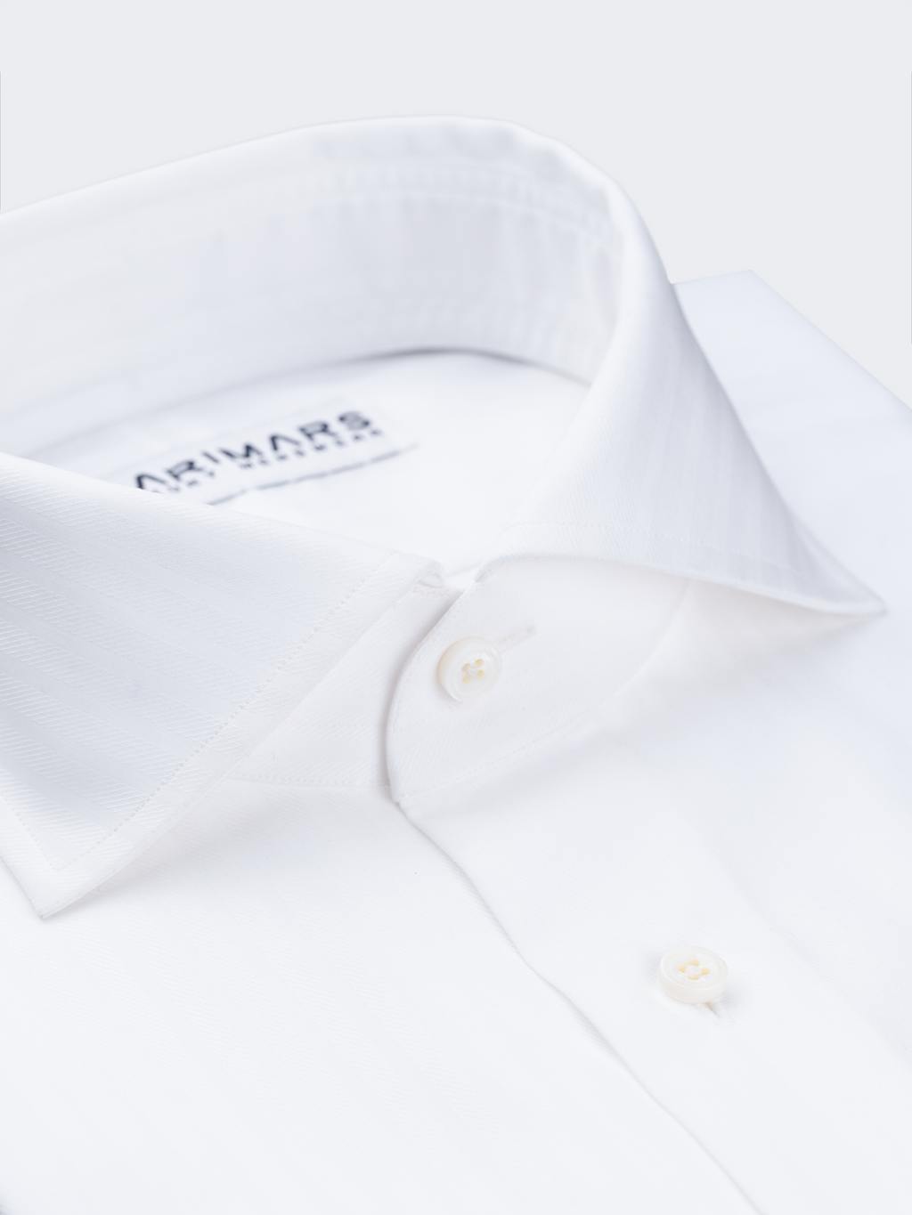 White Twill Stripe | Non iron