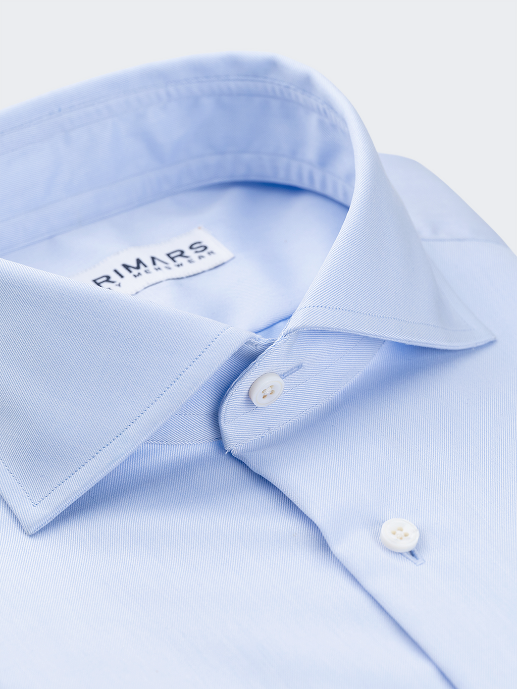 Light Blue Fine Twill | Non iron