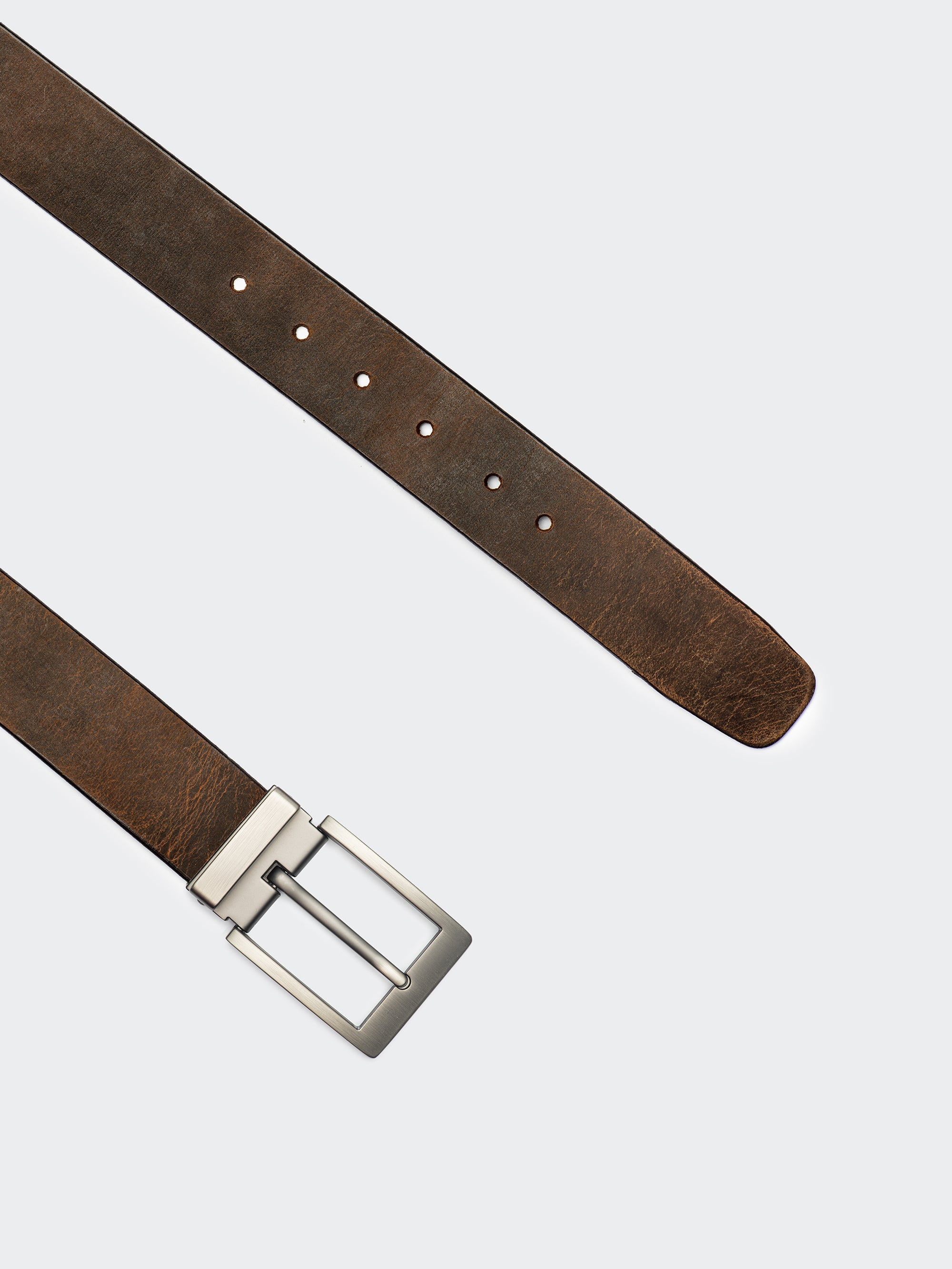 Rustic Brown - Italian Leather Belt