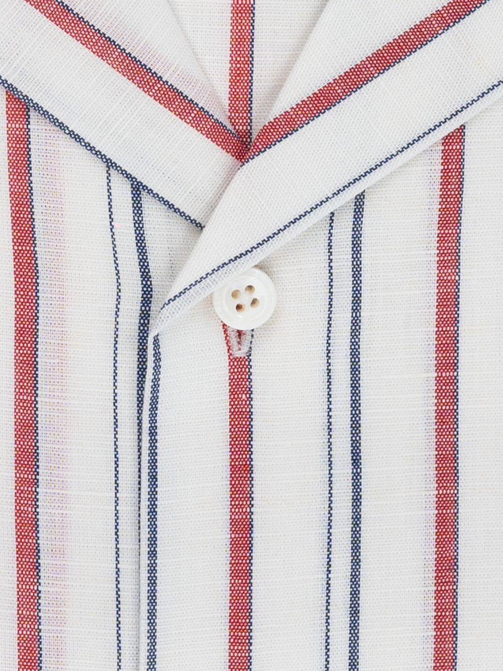 Red & Blue Wide Stripe | Half Sleeve