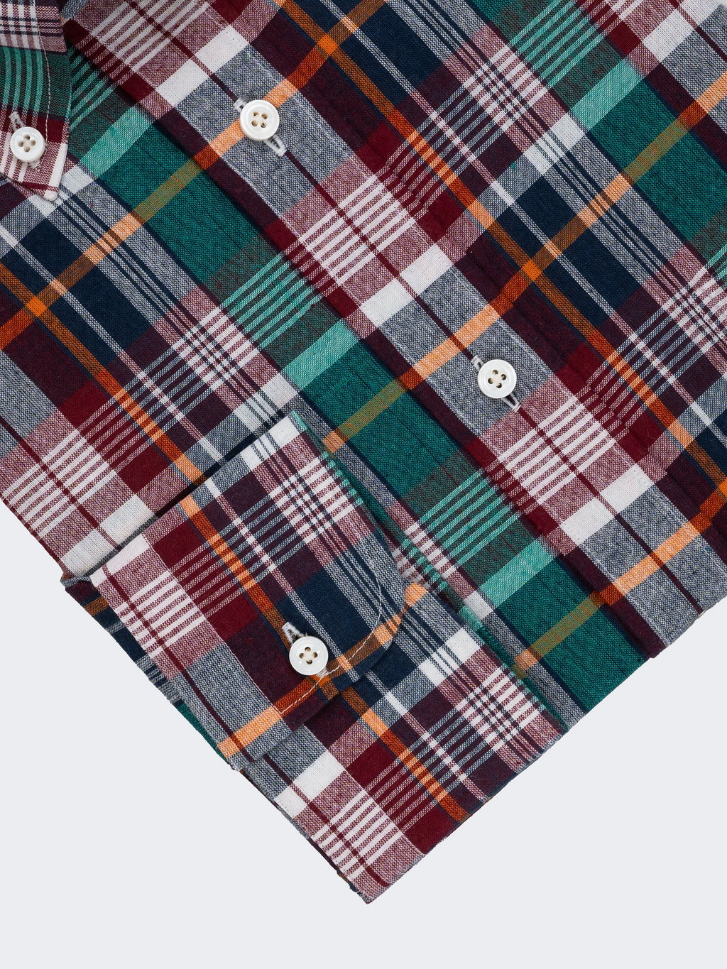 Red & Green Madras Check