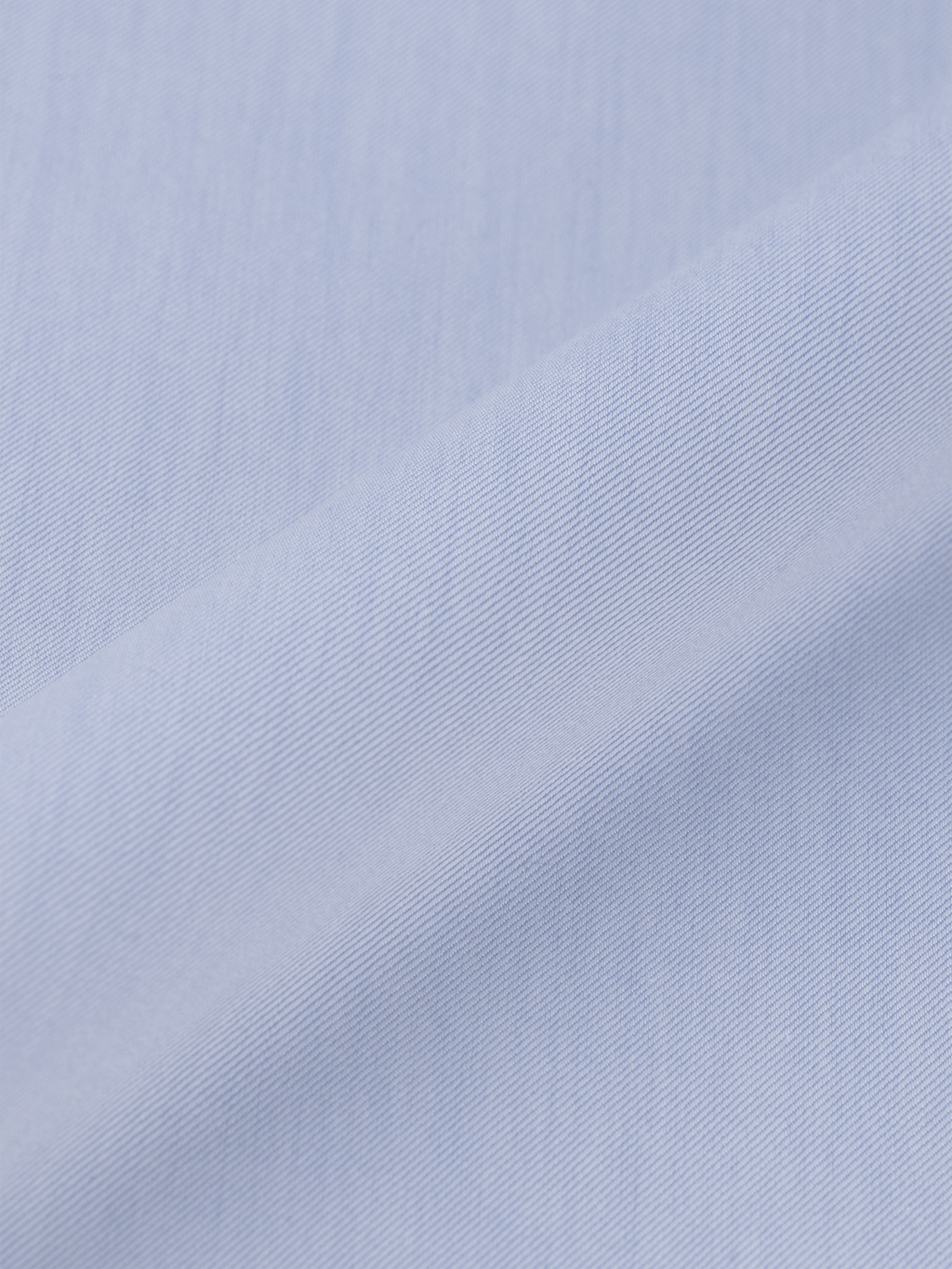 Medium Blue Fine Twill | Non iron