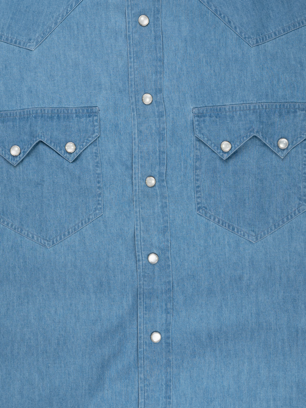 Light Wash | Double Stack Button | Western Denim