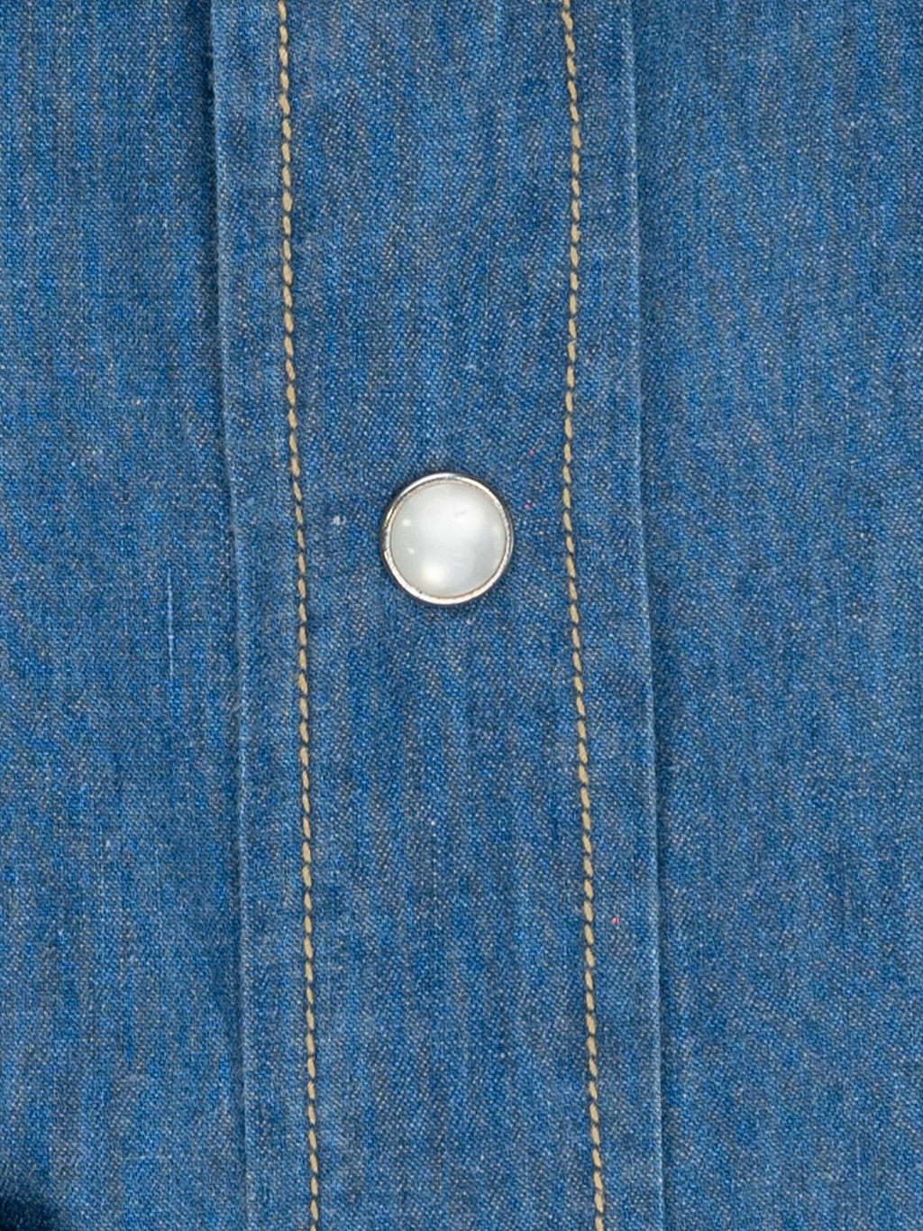 Medium Wash | Double Stack Button | Western Denim