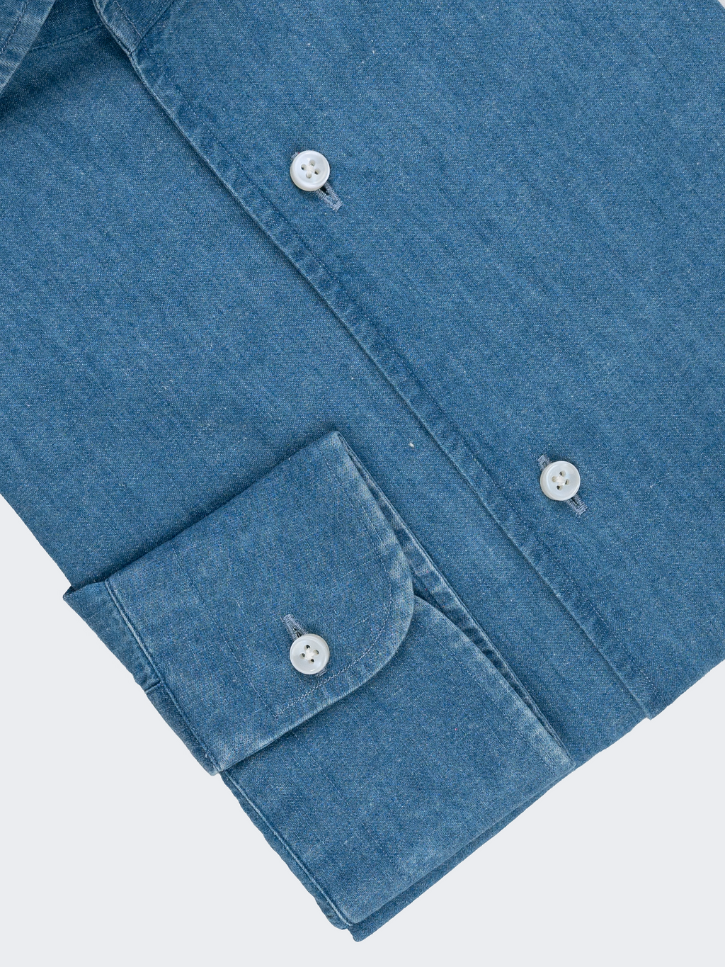 Medium Wash | Denim Shirt