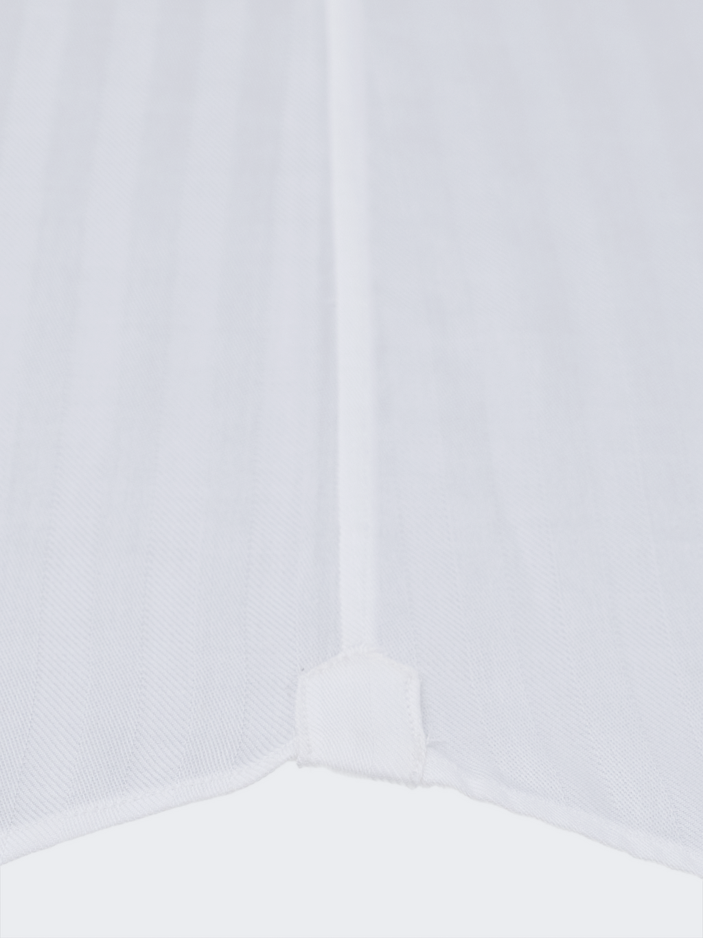 White Wide Stripe | Non Iron