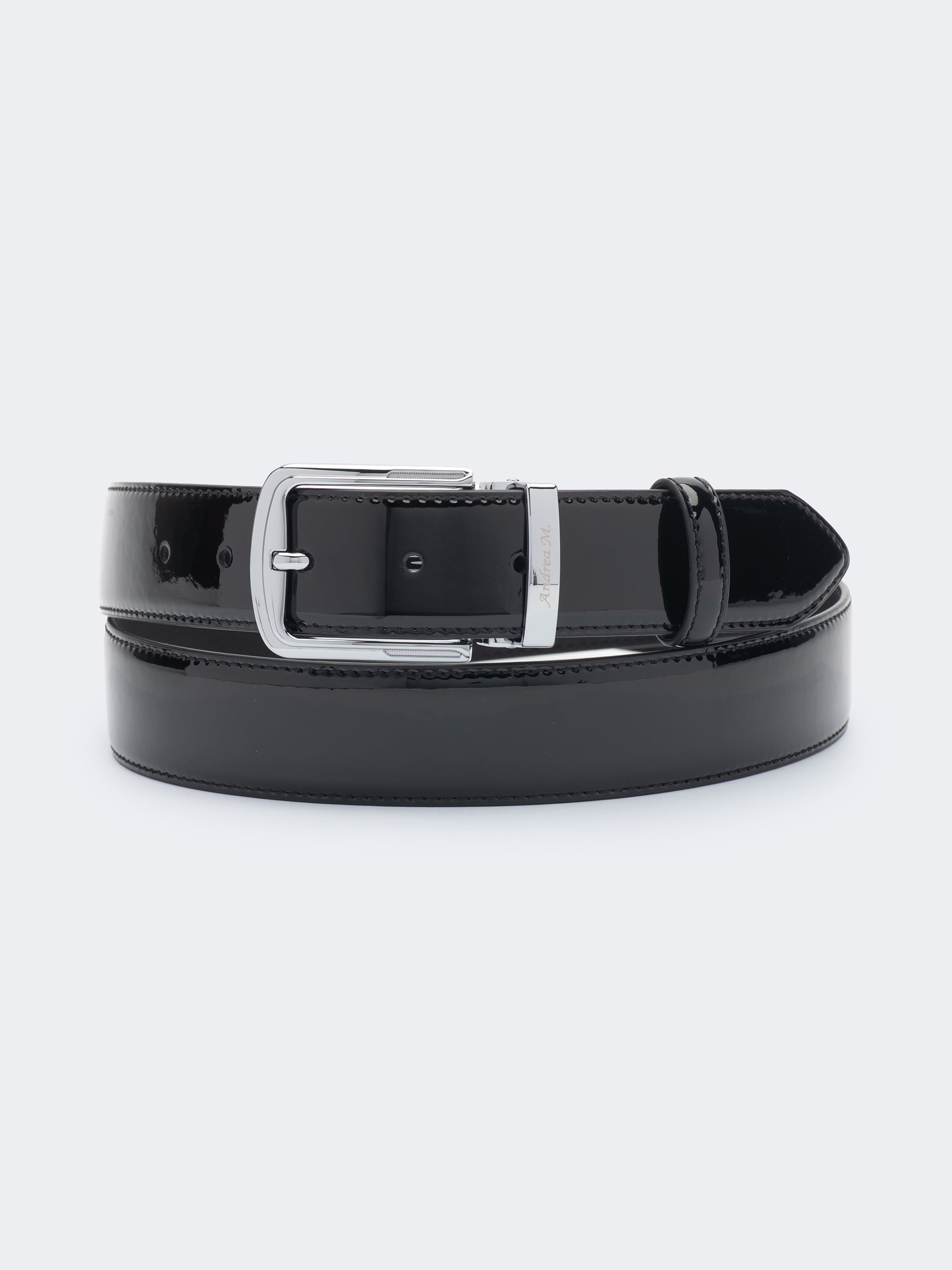 Black Tuxedo - Italian Leather Belt