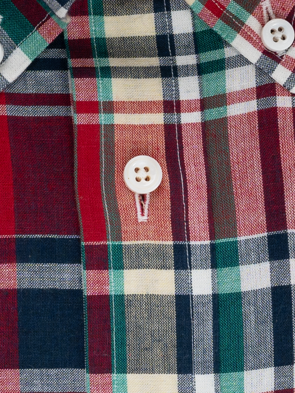 Maroon & Green Madras Check