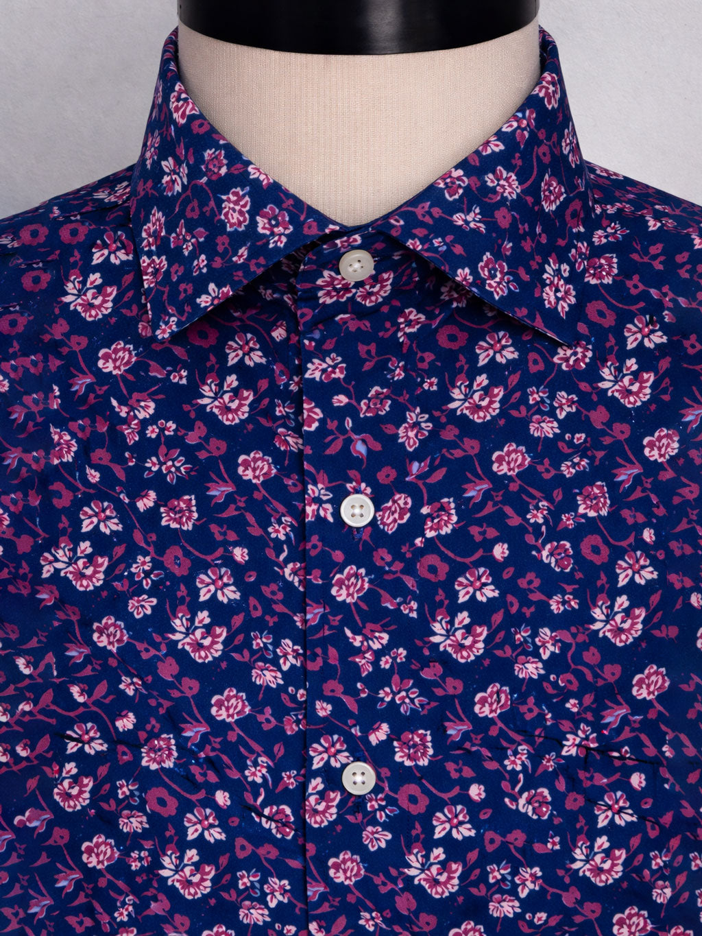 Vintage Floral Print | Cotton Shirt