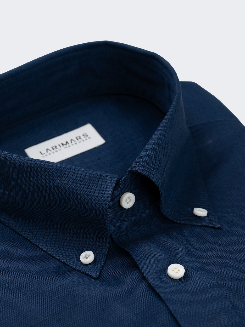 Navy Irish Linen