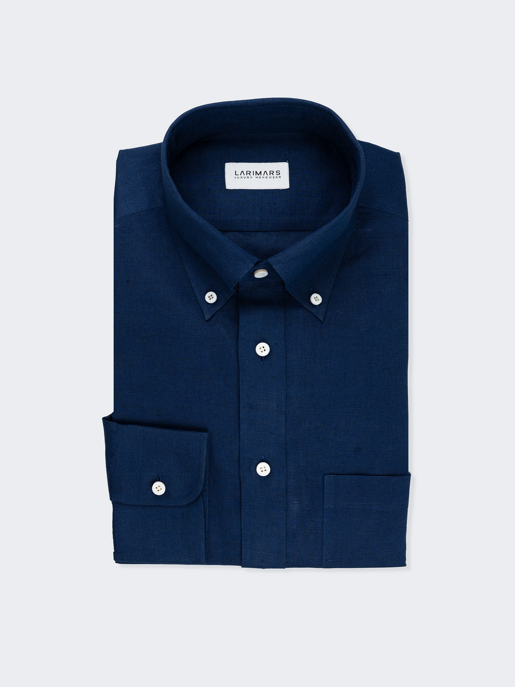 Navy Irish Linen