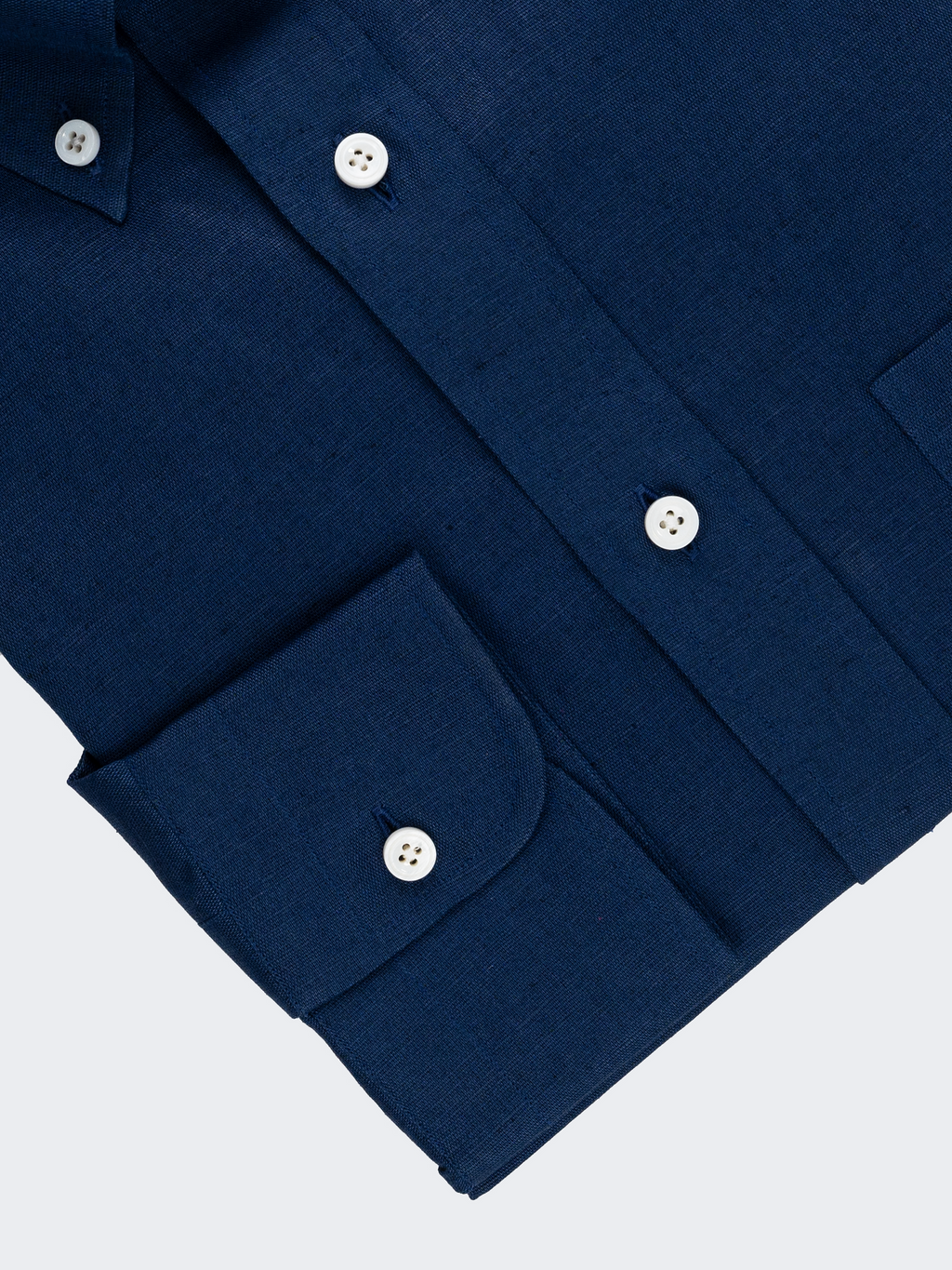 Navy Irish Linen