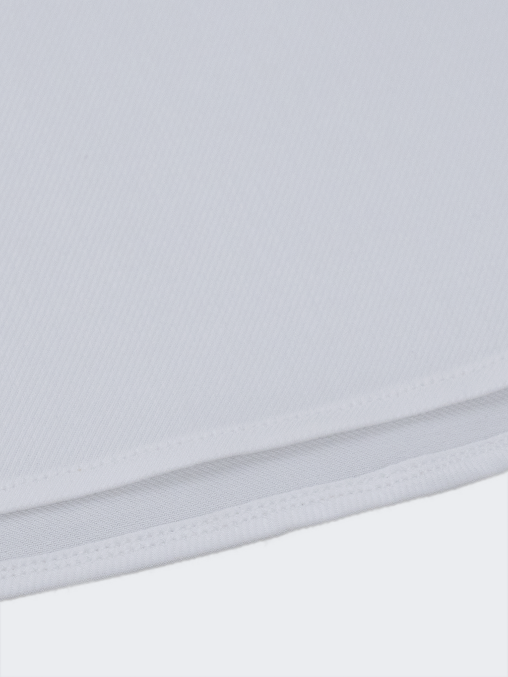 White Fine Twill | Stretch