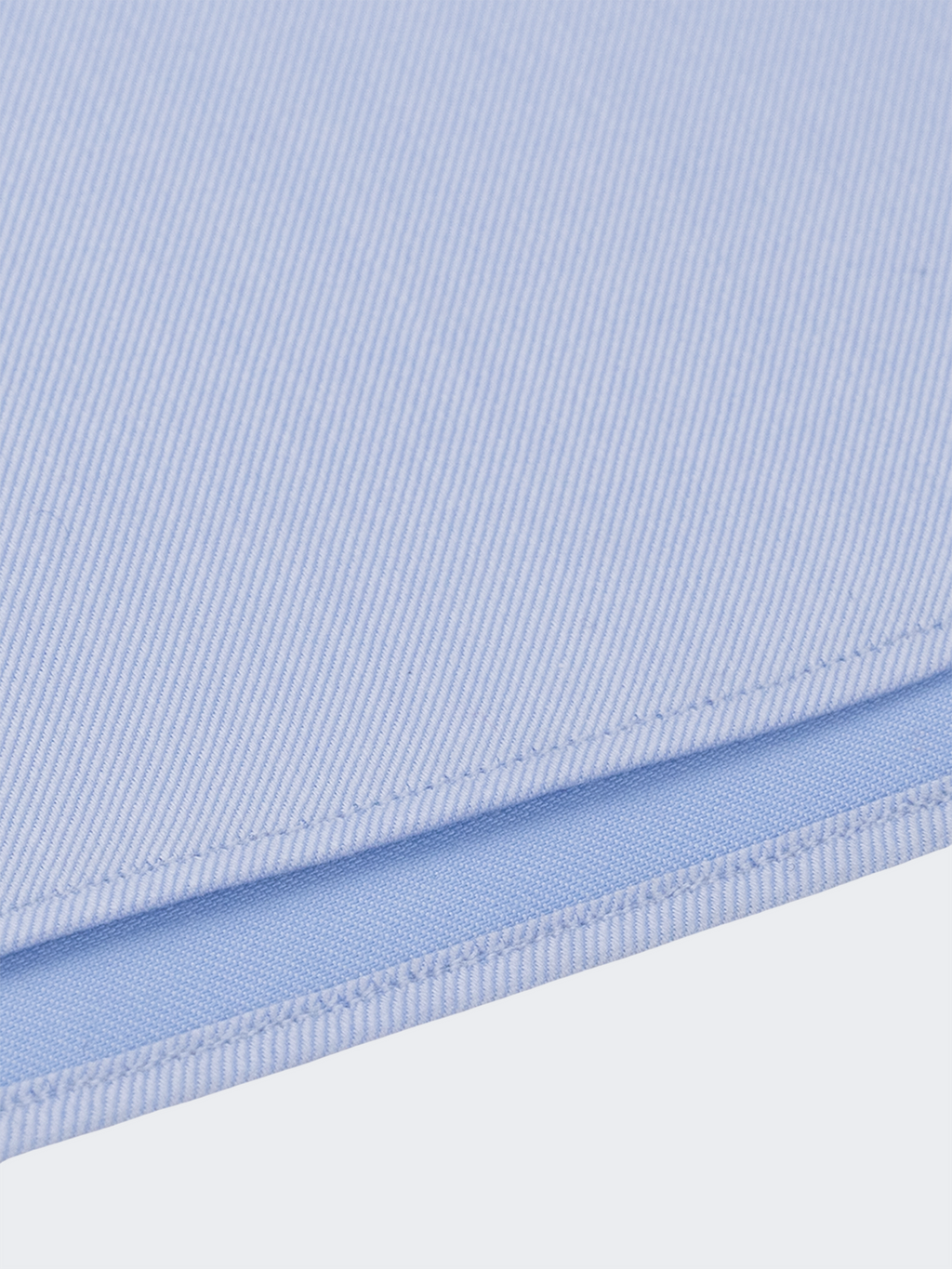Light Blue Fine Twill | Non iron