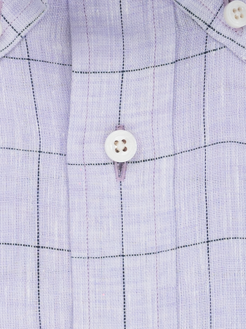 Mauve Window Check Linen