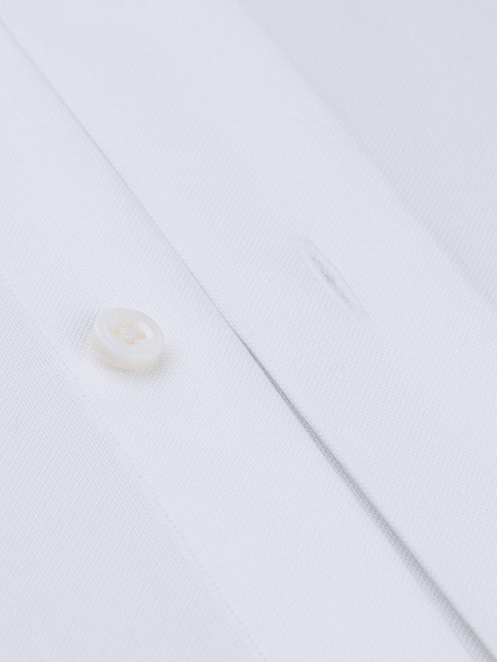 White Pinpoint Oxford | Non Iron