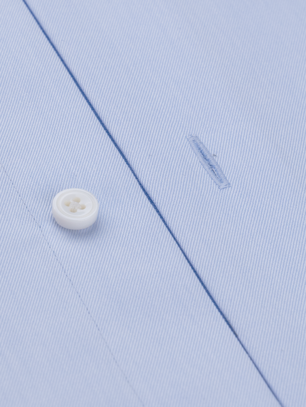Light Blue Fine Twill | Non iron