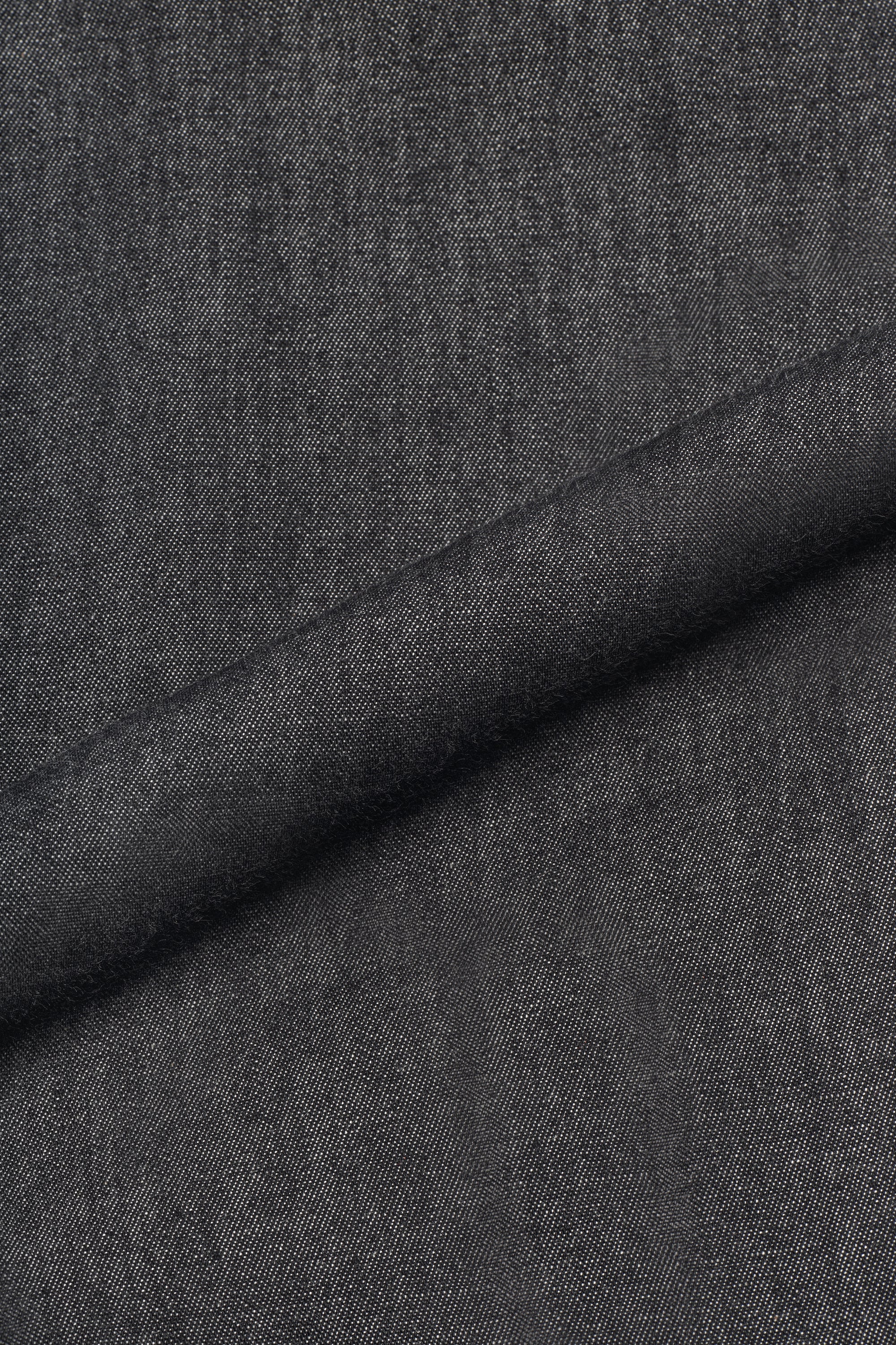 Black Denim Shirt | Dark Wash
