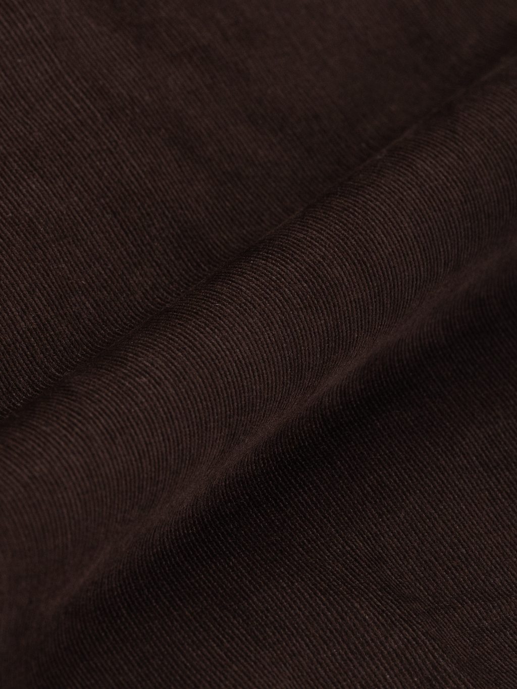 Dark Brown Corduroy | Italian Spread Collar