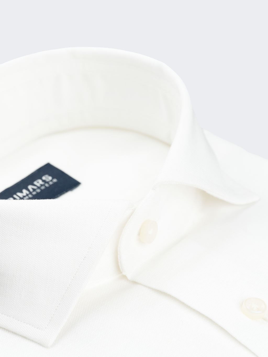 White | Cotton Linen Blend Shirt