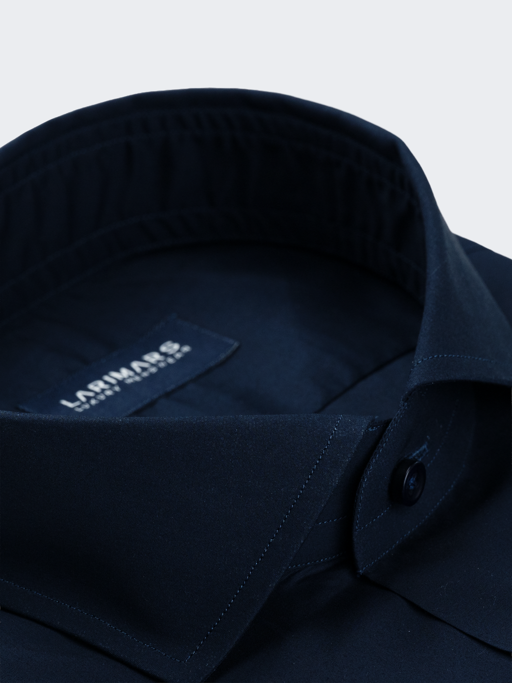 Navy Poplin | Cotton Shirt