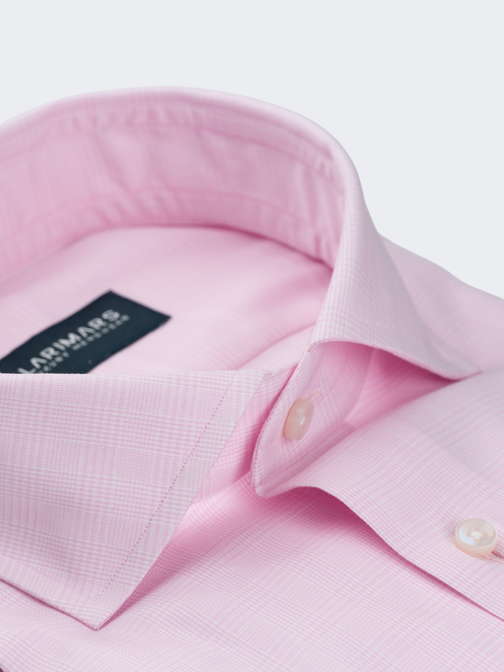 Pink Prince of Wales Check | Cotton Shirt
