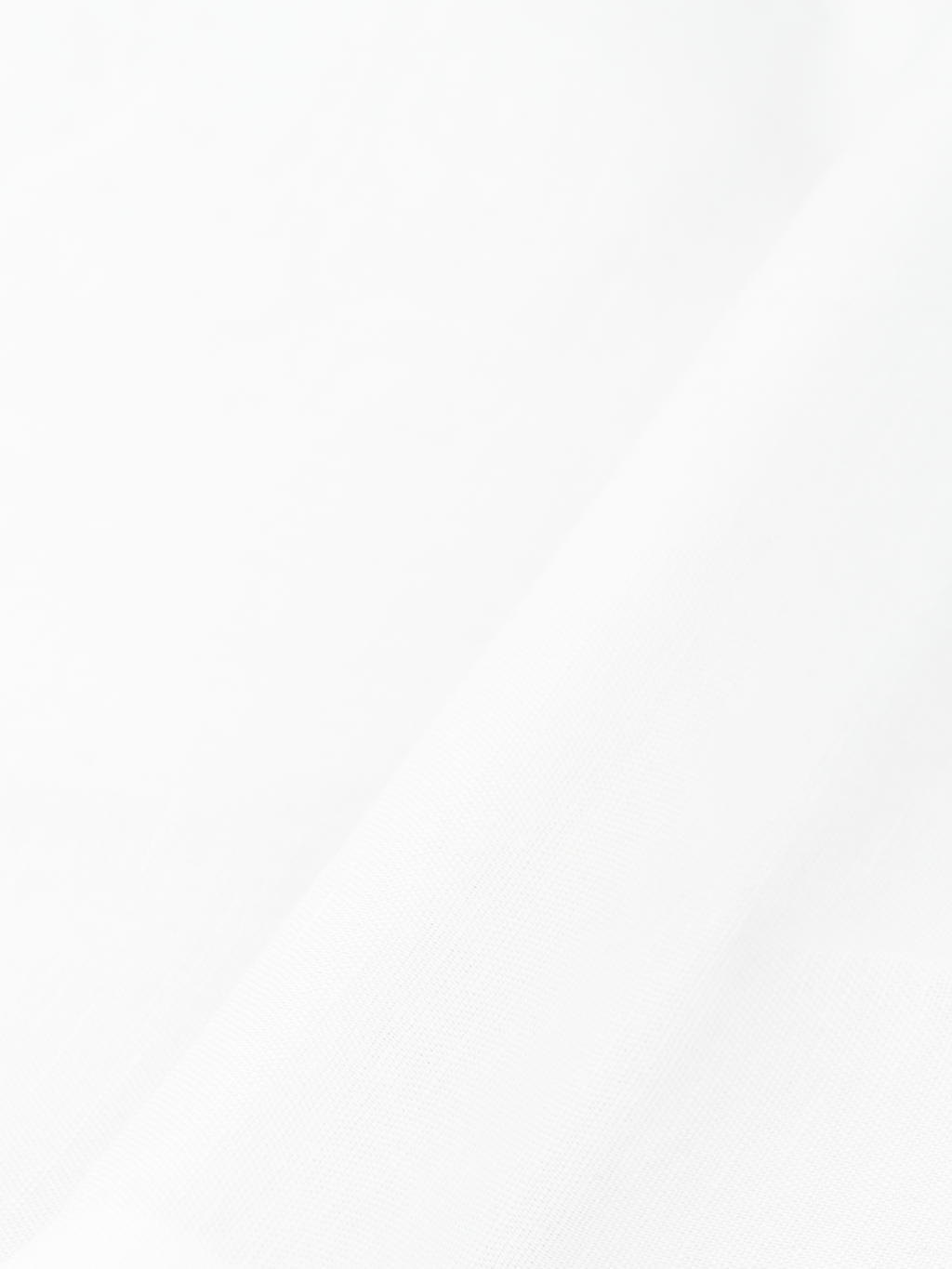 White | Cotton Linen Blend Shirt