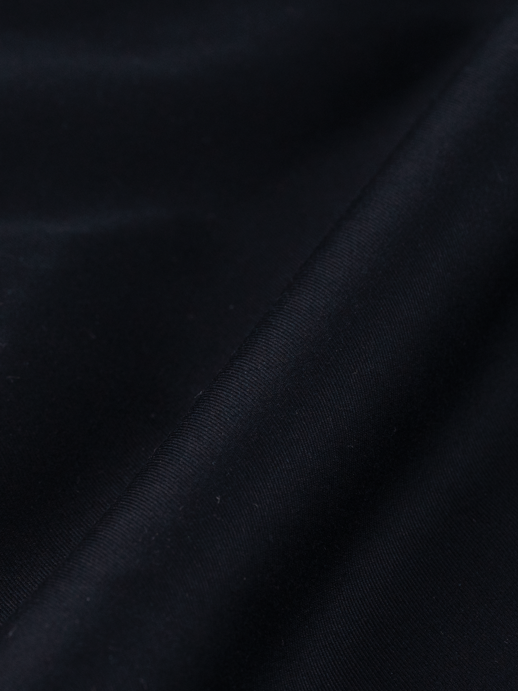 Black Fine Twill | Cotton Shirt