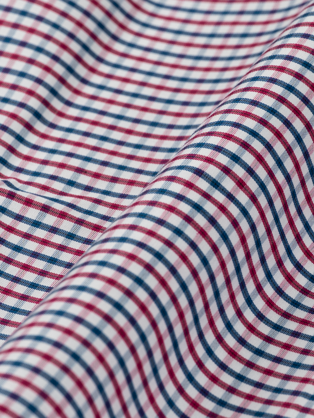 Blue & Red Tattersall Check