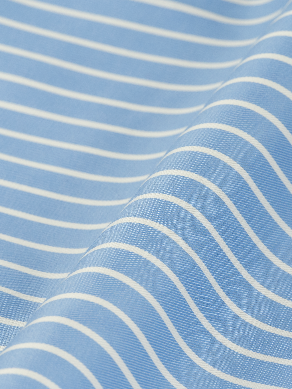 Medium Blue Reverse Stripe | Cotton Shirt