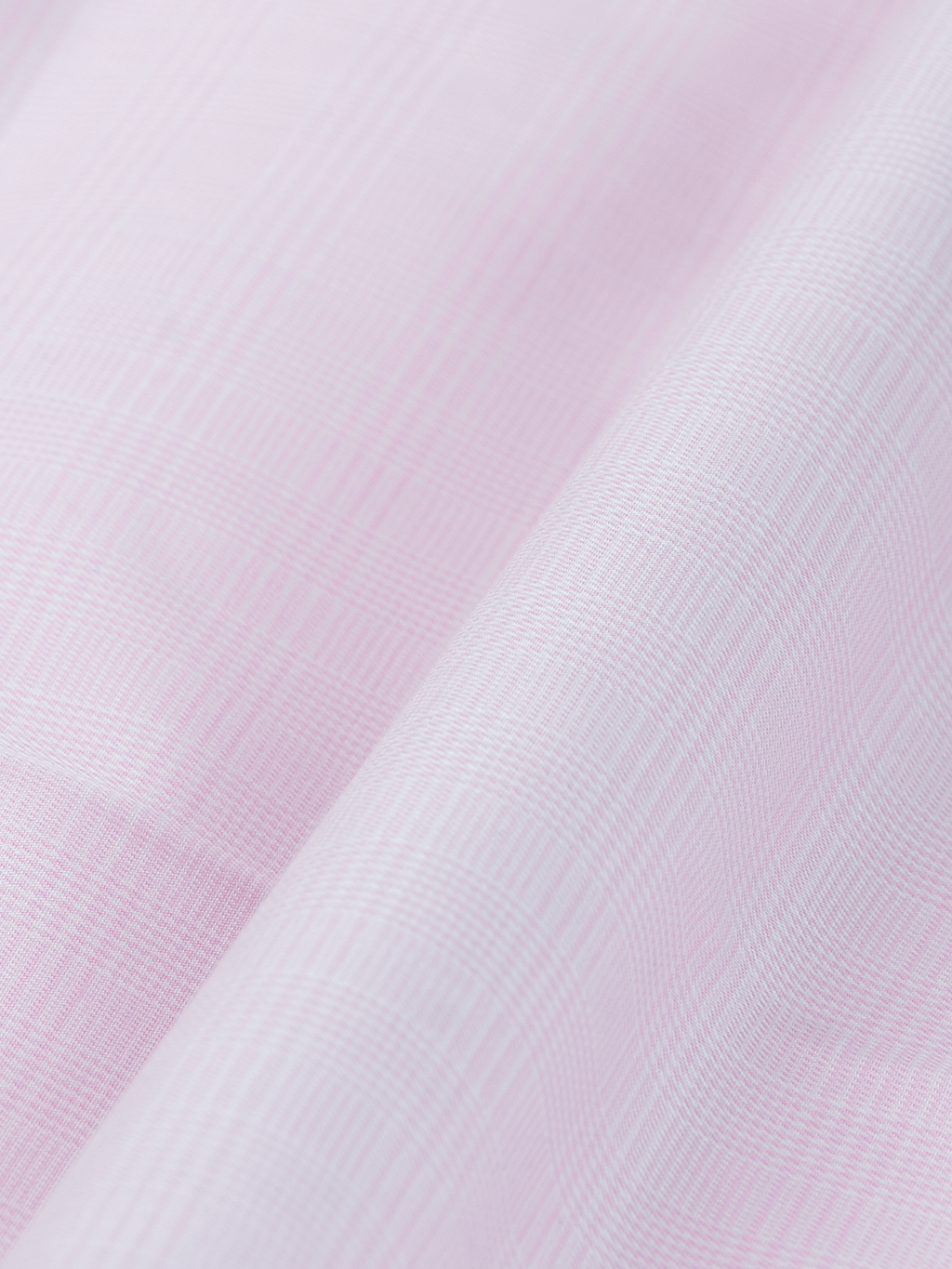 Pink Prince of Wales Check | Cotton Shirt