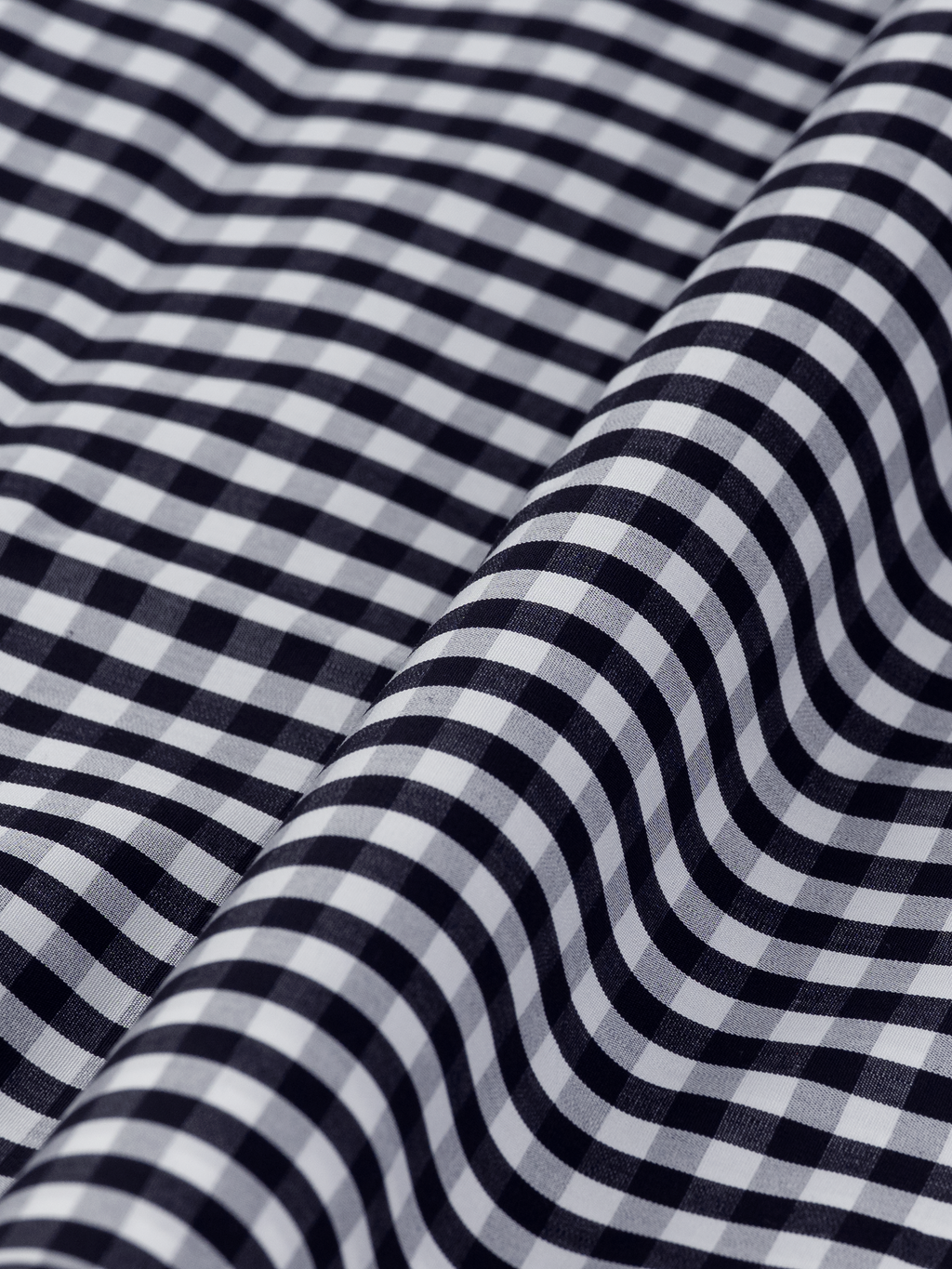 Black Gingham | Cotton Shirt