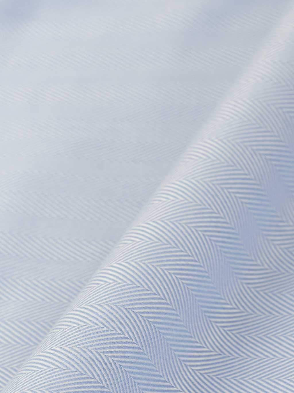 Light Blue Herringbone | Cotton Shirt