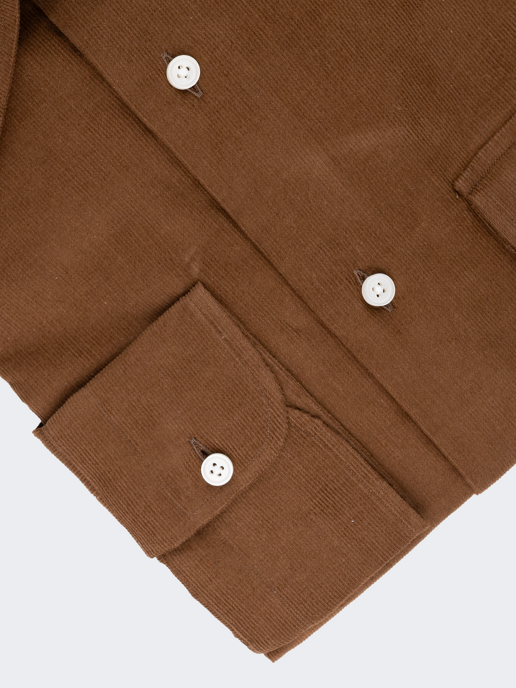 Caramel Corduroy | Italian Spread Collar