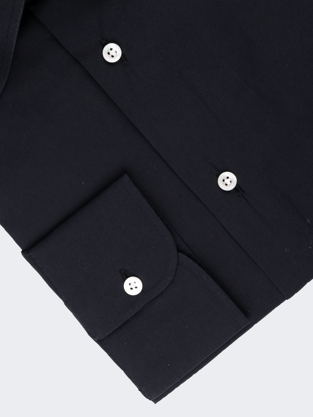 Canclini Zephir Black Stretch Shirt