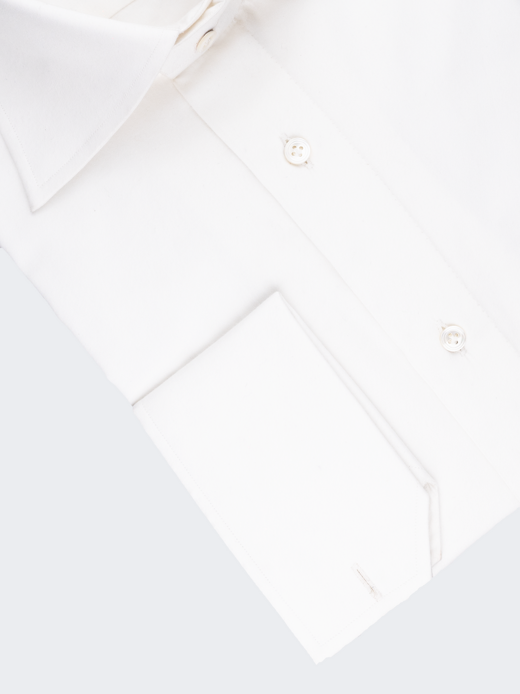 Canclini Flan White Fine Twill