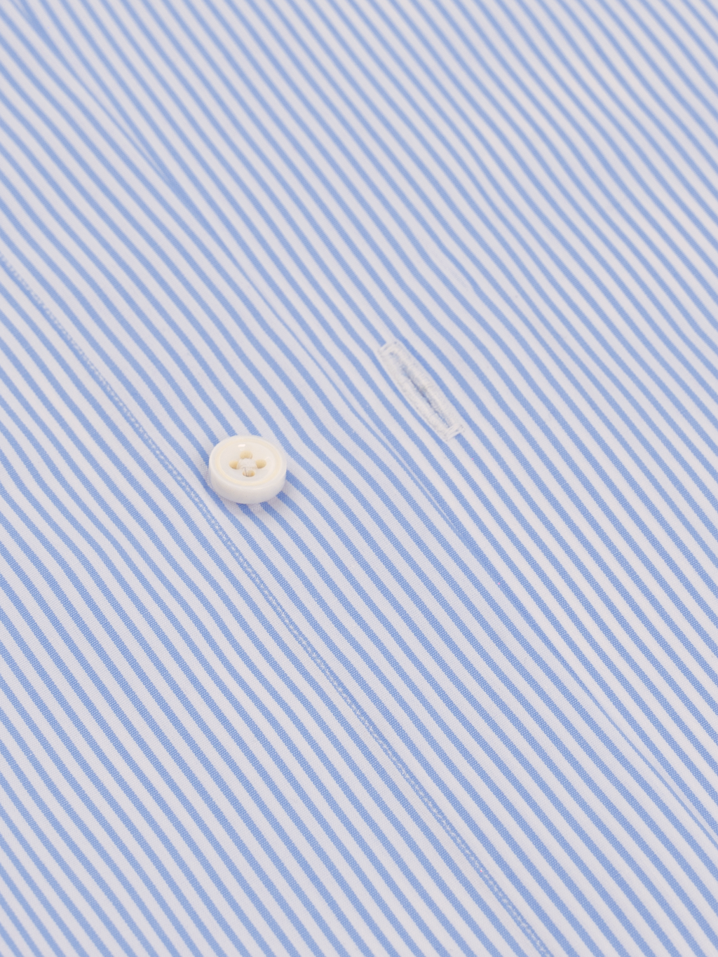 Light Blue Pencil Stripe | Easy Iron