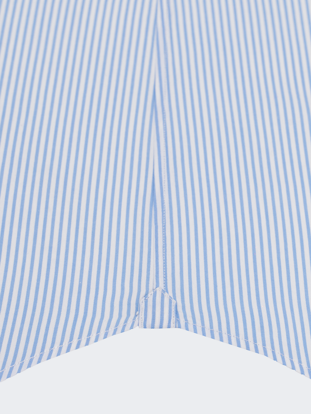 Light Blue Pencil Stripe | Easy Iron